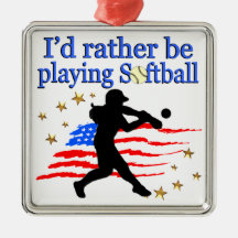 USA SOFTBALL PLAYER AMA DESIGN SOFTBALL