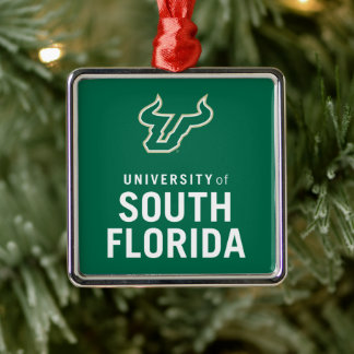 Ornamento De Metal USF Bulls
