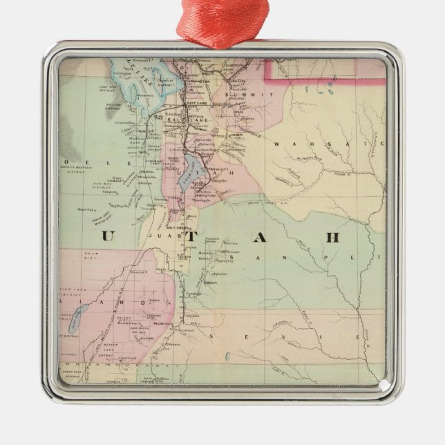 Ornamento De Metal Utá 3 (Frente)