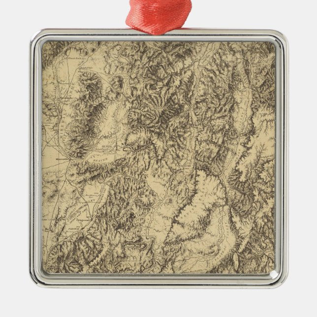 Ornamento De Metal Utah 7 (Frente)