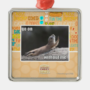 Ornamento De Metal Vai no withouth eu