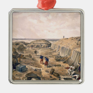 Ornamento De Metal Vala do bastião du Esteira, placa 'de Seat