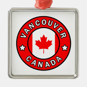 Ornamento De Metal Vancouver Canadá