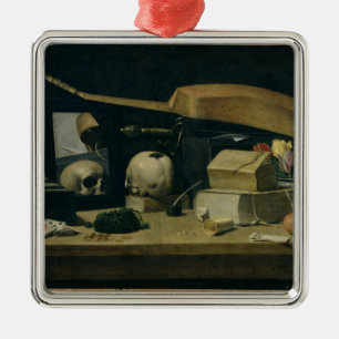 Ornamento De Metal Vanitas