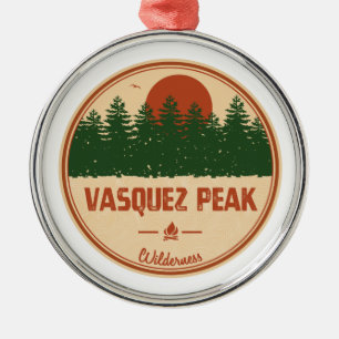 Ornamento De Metal Vasquez Peak Wilderness Colorado