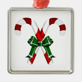 Ornamento De Metal Velas de Natal com Arco