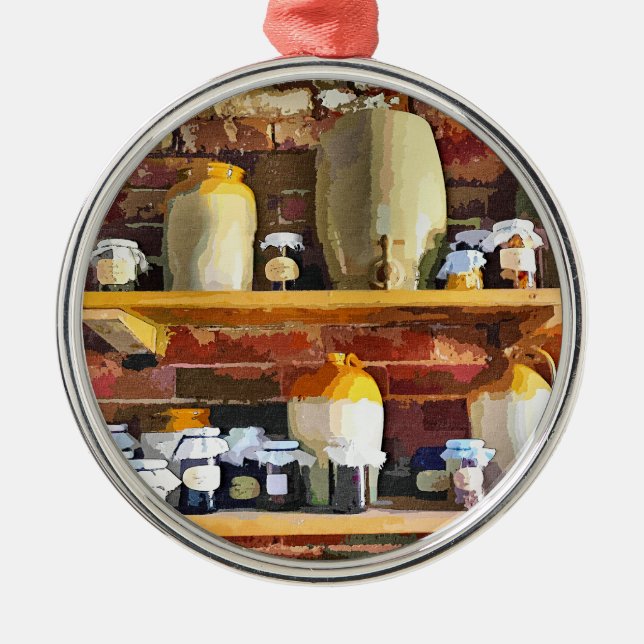 ORNAMENTO DE METAL VELHA INGLATERRA (Frente)