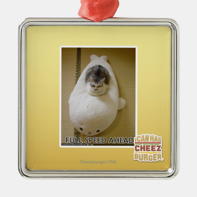 Ornamento De Metal Velocidade máxima adiante (Frente)