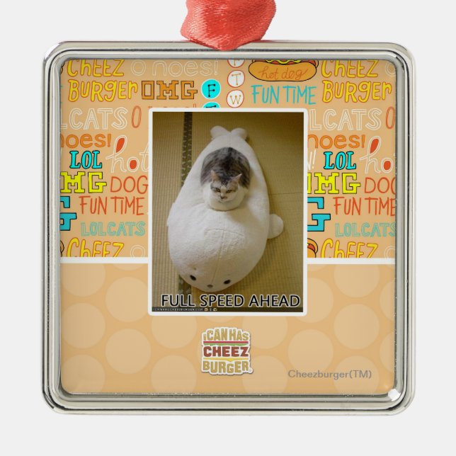 Ornamento De Metal Velocidade máxima adiante (Frente)