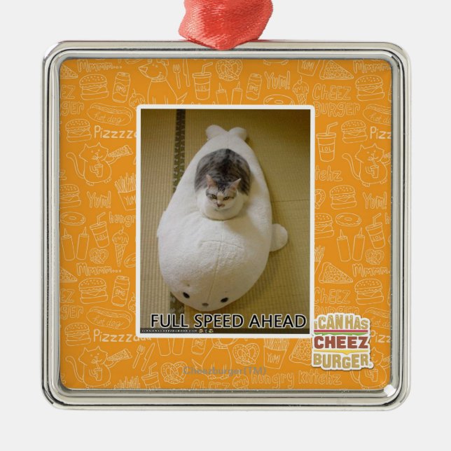 Ornamento De Metal Velocidade máxima adiante (Frente)