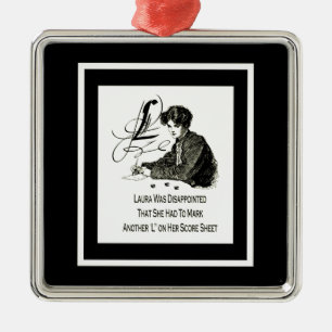 Ornamento De Metal Vencido de Bunco