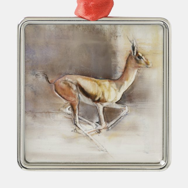 Ornamento De Metal Vento do deserto (Frente)