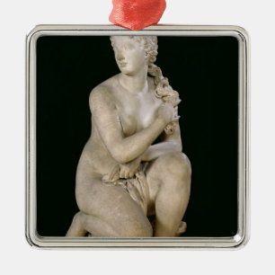 Ornamento De Metal Venus que agacha-se, 1686