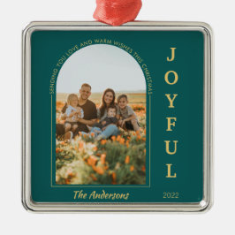 Ornamento De Metal Verde de Foto de Arch Moderno Minimalista