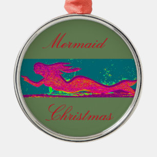 Ornamento De Metal verde-natal