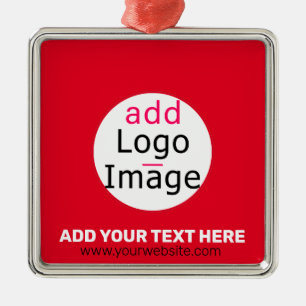 Ornamento De Metal Vermelho vívido por chip profissional personalizáv