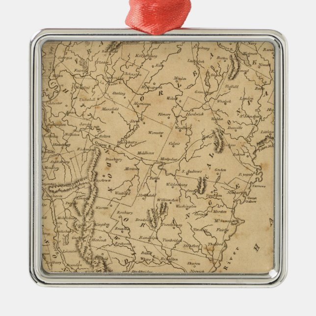 Ornamento De Metal Vermont 5 (Frente)