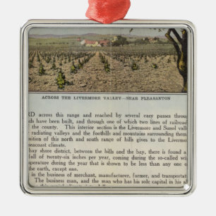 Ornamento De Metal Verso Alameda