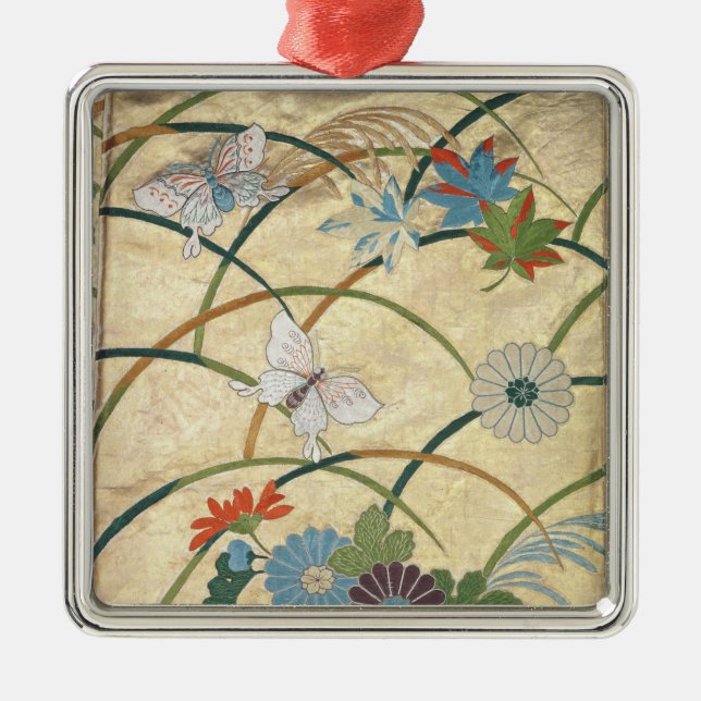 Ornamento De Metal Veste de Noh (Frente)