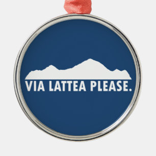 Ornamento De Metal Via Lattea Por Favor