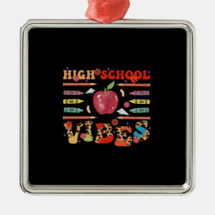 Ornamento De Metal Vibes do segundo grau