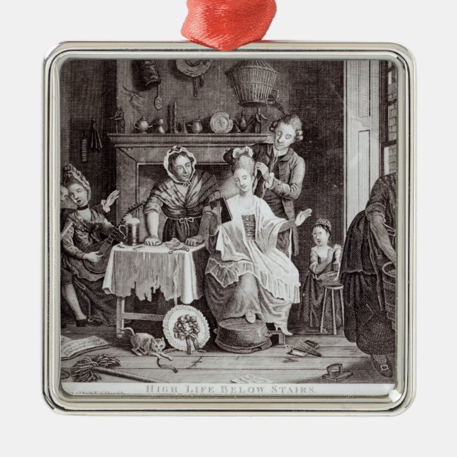 Ornamento De Metal Vida alta abaixo das escadas (Frente)