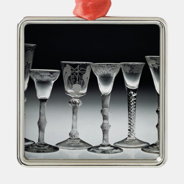 Ornamento De Metal vidros da Ar-torção, 1750-60 (Frente)