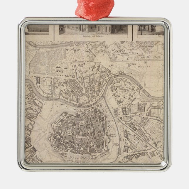 Ornamento De Metal Viena 2 (Frente)