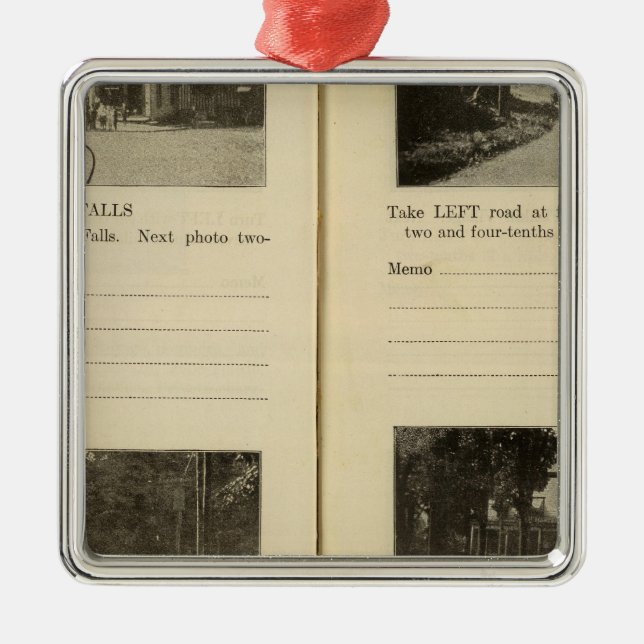 Ornamento De Metal Vila de Fishkill dos Wappingers Falls (Frente)