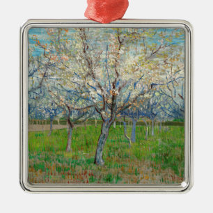 Ornamento De Metal Vincent van Gogh - Pomar Cor-de-Rosa