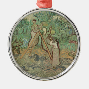 Ornamento De Metal Vincent Van Gogh Pomar De Oliva