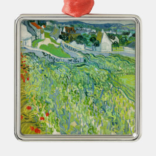 Ornamento De Metal Vincent van Gogh - Vinhas em Auvers