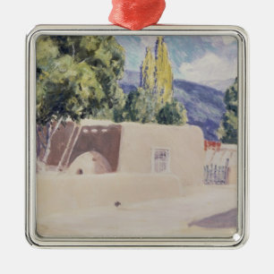 Ornamento De Metal Vinda em terra