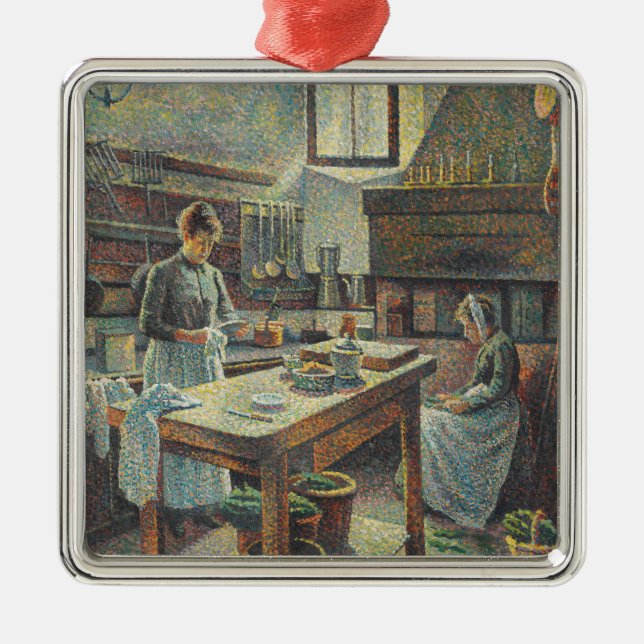 Ornamento De Metal Vintage French Kitchen (Frente)