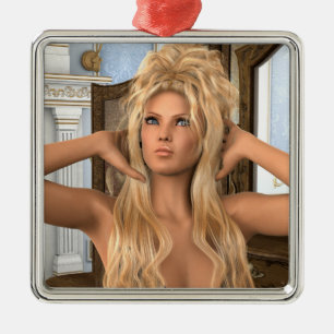 Ornamento De Metal Vintage Morning