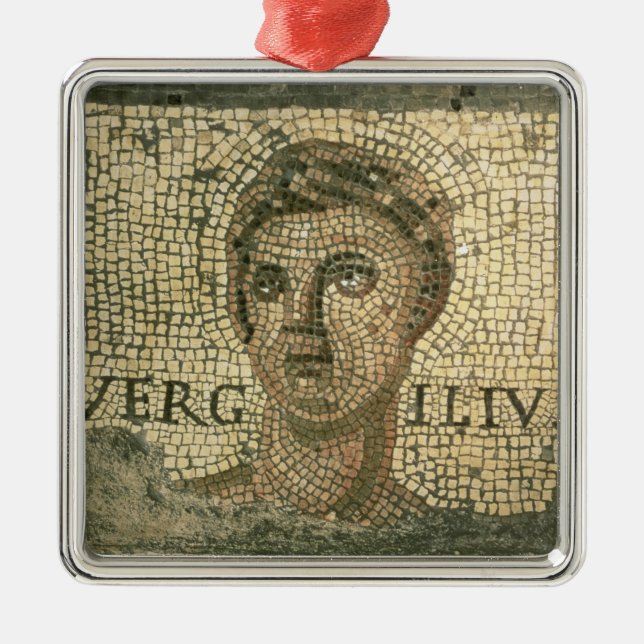 Ornamento De Metal Virgil (Frente)
