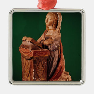 Ornamento De Metal Virgin do aviso