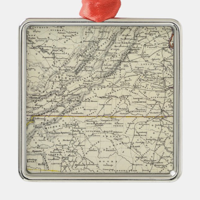 Ornamento De Metal Virgínia 4 (Frente)