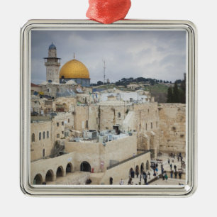 Ornamento De Metal Visitantes, Western Wall Plaza & Dome do Rock