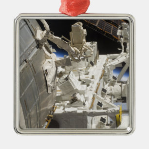 Ornamento De Metal Vista aproximada dos componentes