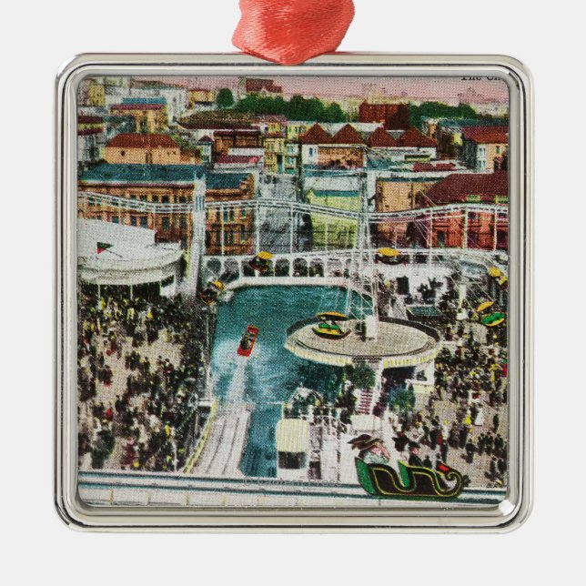 Ornamento De Metal Vista das rampas de cima # de 2 (Frente)