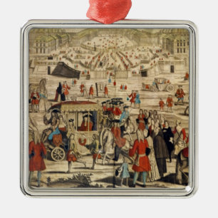 Ornamento De Metal Vista de Versalhes