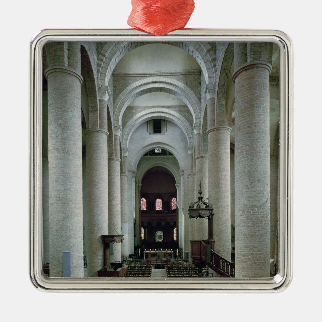 Ornamento De Metal Vista do nave, olhando para o altar (Frente)