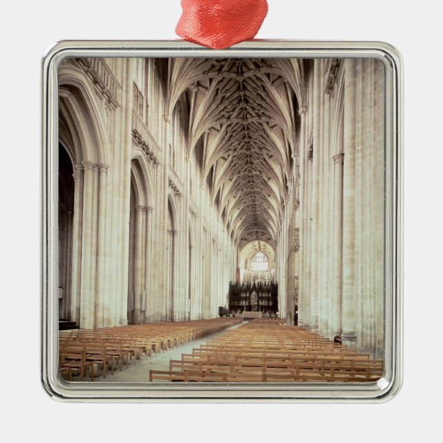 Ornamento De Metal Vista do nave, remodelada por William de (Frente)