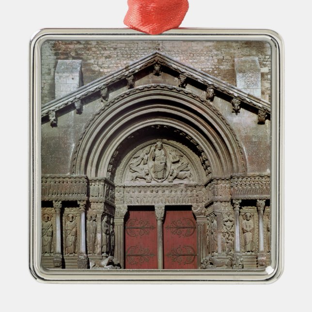 Ornamento De Metal Vista do portal (Frente)