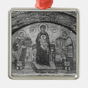 Ornamento De Metal Vista geral do painel do vestíbulo