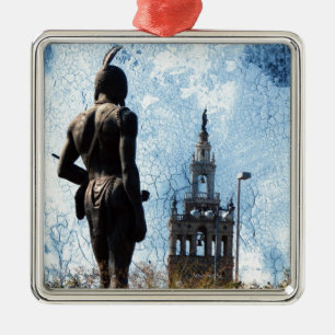 Ornamento De Metal Vista Plaza