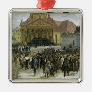 Ornamento De Metal Vítimas da revolução de março
