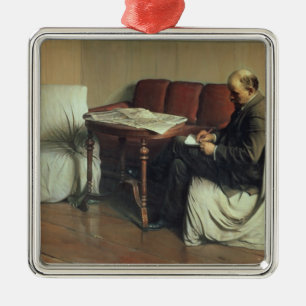 Ornamento De Metal Vladimir Lenin em Smolny, 1930