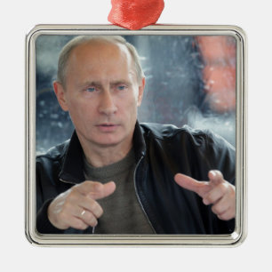 Ornamento De Metal Vladimir Putin